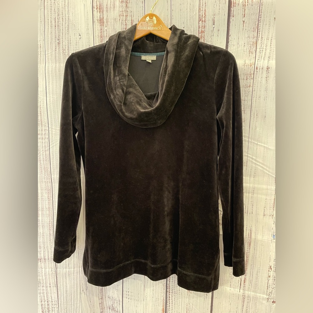 T by Talbots black tunic